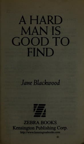 Cover image for A hard man is good to find