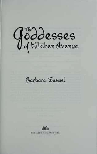 Cover image for The goddesses of Kitchen Avenue