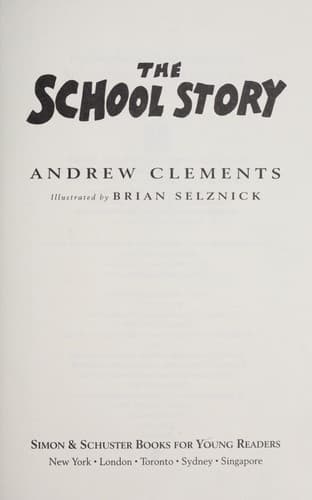 Cover image for The school story