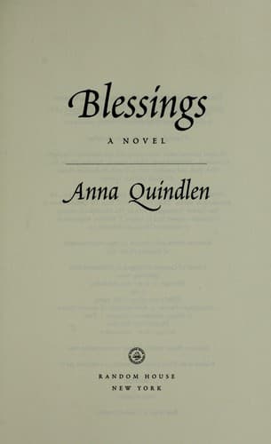 Cover image for Blessings