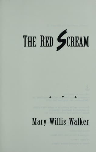 Cover image for The red scream