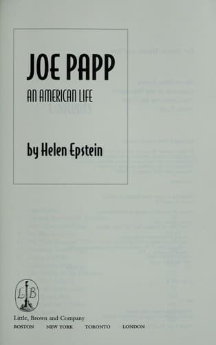 Cover image for Joe Papp