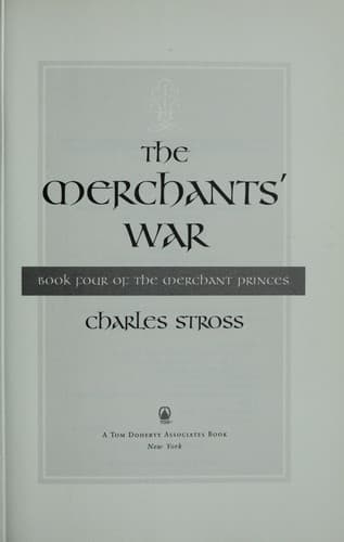 Cover image for The merchants' war