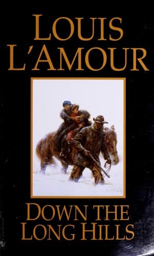 Cover image for Down the long hills