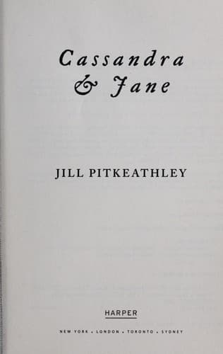 Cover image for Cassandra & Jane