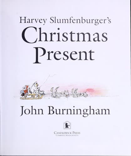 Cover image for Harvey Slumfenburger's Christmas present