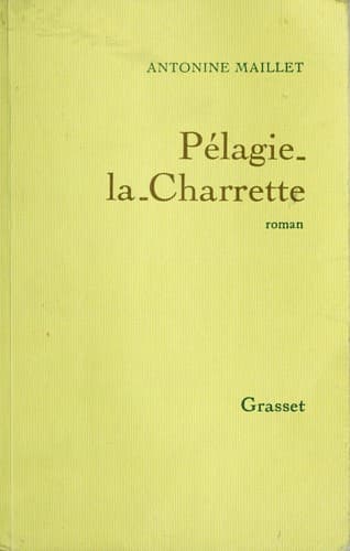 Cover image for Pélagie-la-Charrette