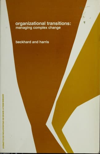 Cover image for Organizational transitions