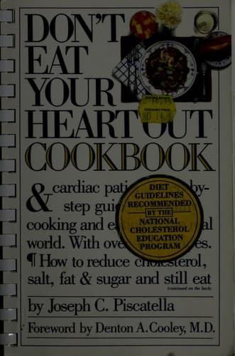 Cover image for Don't eat your heart out cookbook