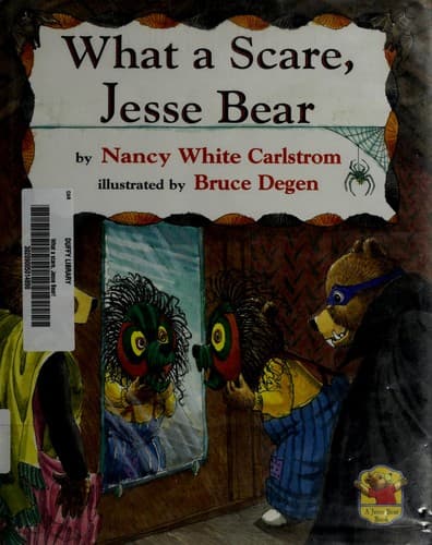 Cover image for What a scare, Jesse Bear!