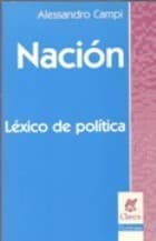 Cover image for Nacion. Lexico de Politica