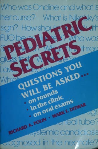 Cover image for Pediatric secrets