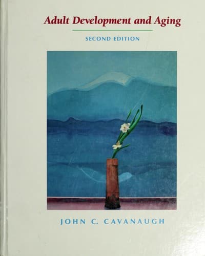 Cover image for Adult development and aging