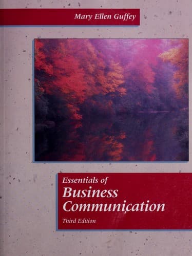 Cover image for Essentials of business communication
