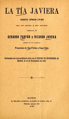 La tía Javiera