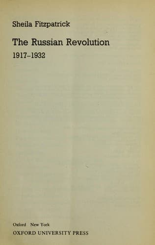 Cover image for The Russian Revolution
