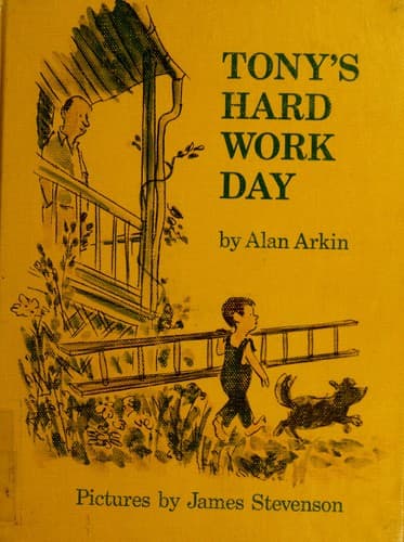 Cover image for Tony's hard work day.