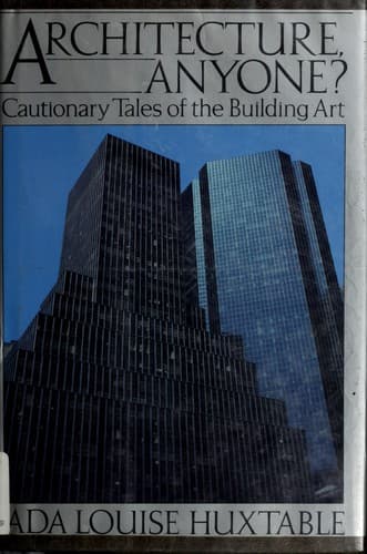 Cover image for Architecture, anyone?