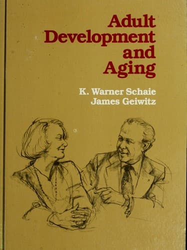Cover image for Adult development and aging