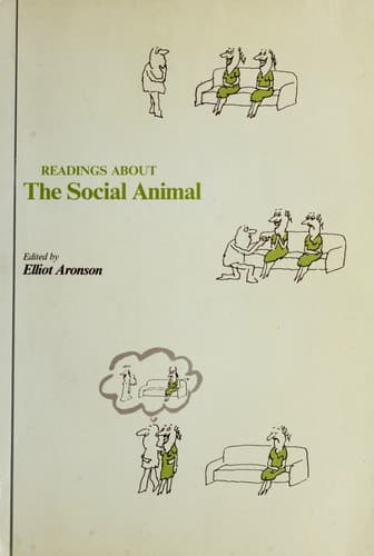 Cover image for Readings about the social animal.