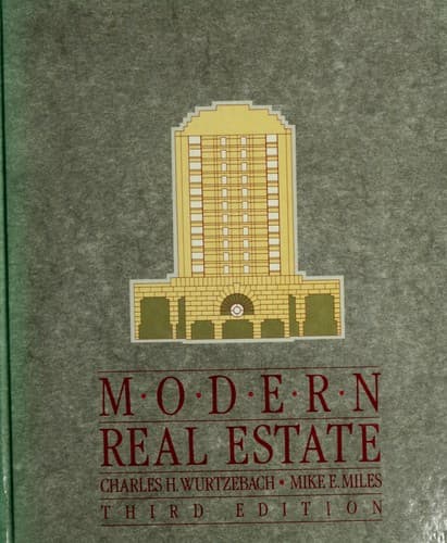 Cover image for Modern real estate