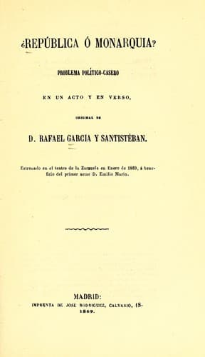 ?República o monarquía?