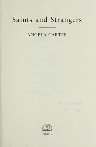 Cover image for Saints and strangers