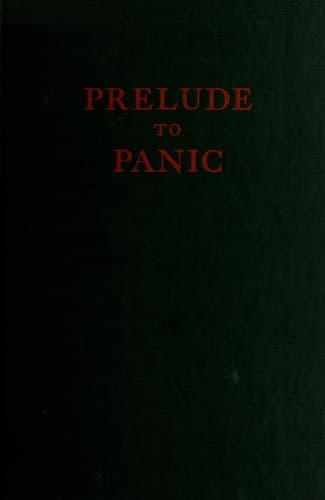 Prelude to panic
