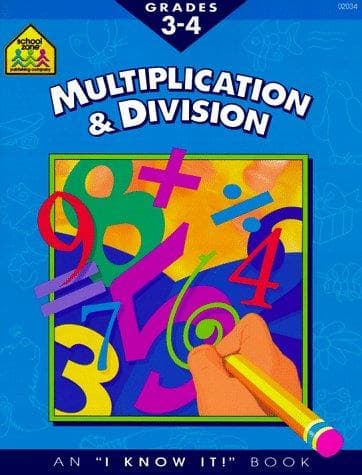 Cover image for Multiplication and Division (Grades 3-4)