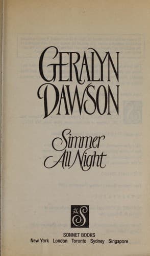 Cover image for Simmer all night