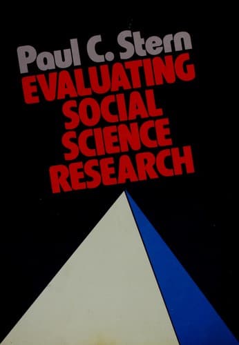 Cover image for Evaluating social science research
