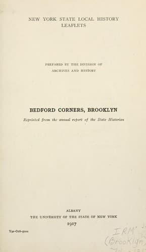 Bedford Corners, Brooklyn