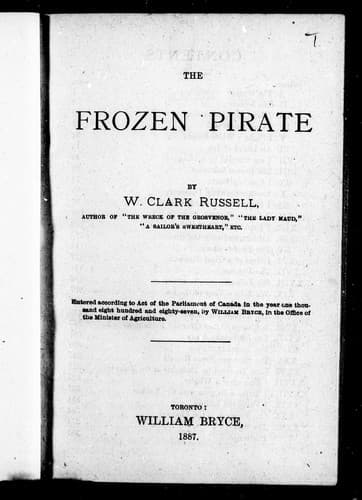 Cover image for The frozen pirate