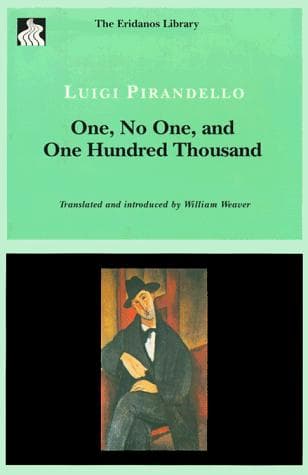Cover image for One, no one, and one hundred thousand