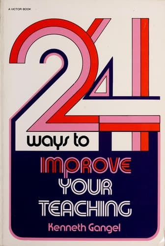 Cover image for 24 ways to improve your teaching