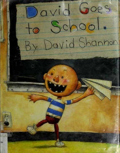 Cover image for David goes to school