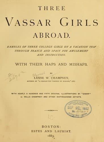 Three Vassar girls abroad