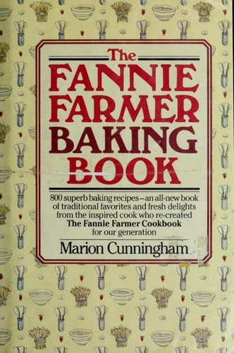 Cover image for The Fannie Farmer baking book