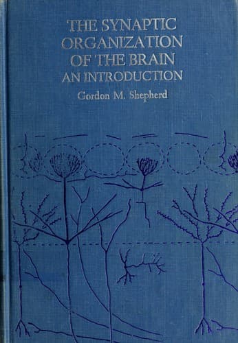 Cover image for The synaptic organization of the brain
