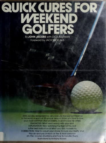 Cover image for Quick cures for weekend golfers