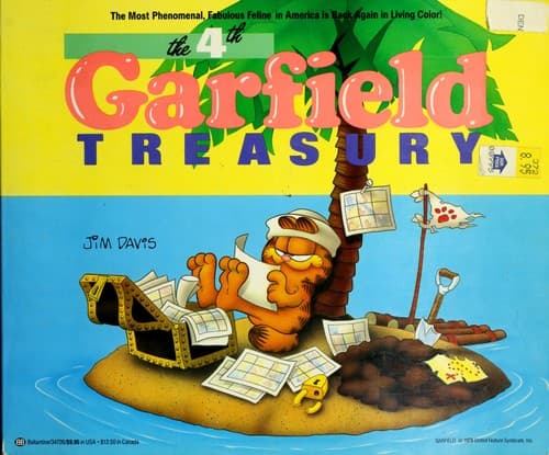 Cover image for The 4th Garfield treasury.