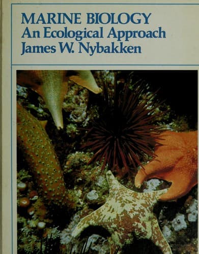 Cover image for Marine biology