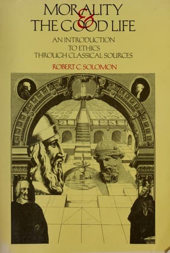 Cover image for Morality and the good life