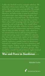 Cover image for War and Peace in Kurdistan