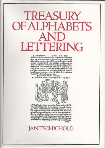 Cover image for Treasury of alphabets and lettering