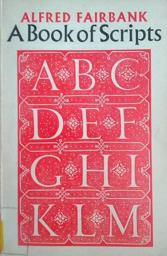 Cover image for A Book of Scripts