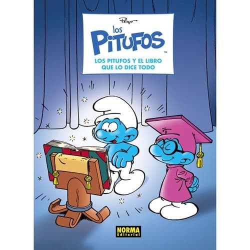 Cover image for Los pitufos y el libro que lo dice todo
