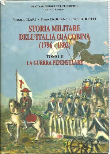 Cover image for Storia militare dell'Italia giacobina