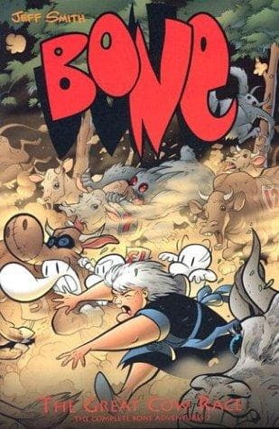 Cover image for The Great Cow Race (Bone, Book 2)