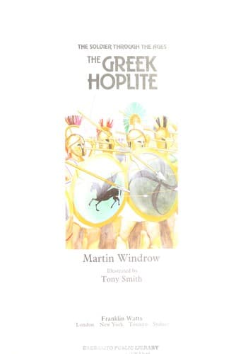 Cover image for The Greek hoplite